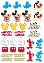 Mickey Mouse Edible Icing Character Icon Sheet